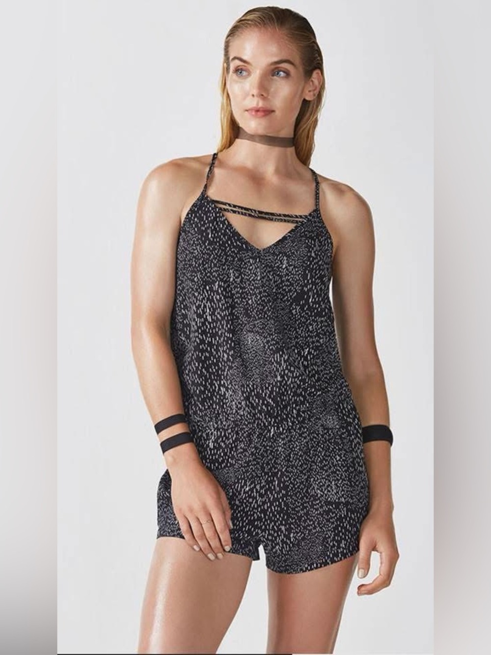 Fabletics Joel Romper, womens small, like new!